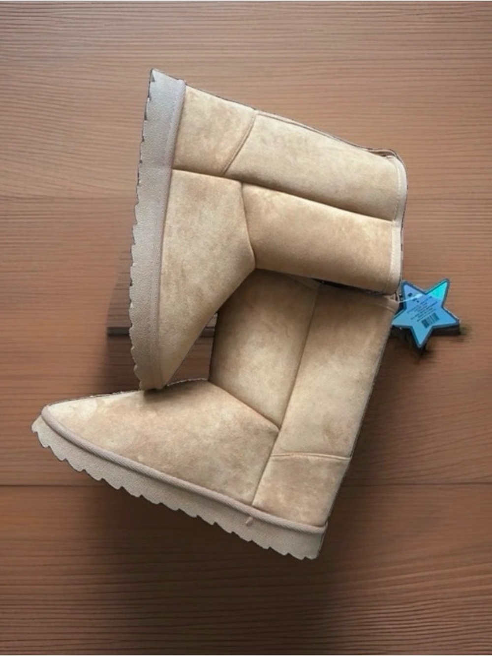 Women's Chestnut  Winter Boots Size 9- Cozy Mid-Calf